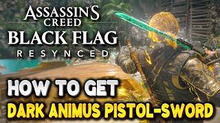 Assassins Creed Black Flag Resynced DARK ANIMUS CORSAIR PISTOL SWORD Legendary Weapon Location