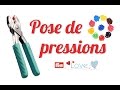 TUTO #10 : Pose de boutons pressions en plastique (Pince Prym Vario Love)