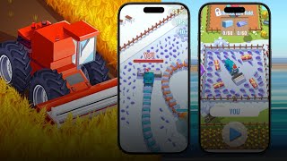 [유튜브게임] 하비스트.io 🚜 끝없는 수확 챌린지! 농작물 키우고 즐기는 io 액션 게임🌾 플레이어 격파를 위한 승부 수확전!|Harvest.io screenshot 4