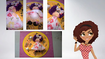 DIY - Plaquinha Fofinha - Com Cristina Aparecida - Modeladores Meg Art's