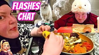 Foodie beauty risks channel &amp; cooks TikTok recipe 