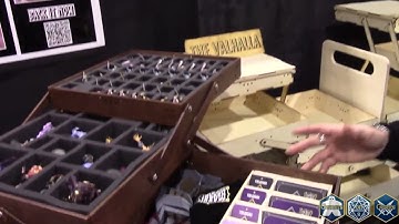 VAIKIN BOX: Modular portable game & hobby storage system Booth Interview ( PAX UNPLUGGED 2022 )