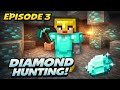 Diamond hunting in maincrfat Survival series episode 3 #minecraft #survival