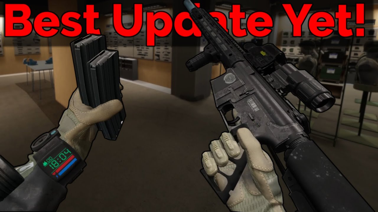 Они добавили MAG PALMING в Into The Radius! — Обновление ITR2 0.14