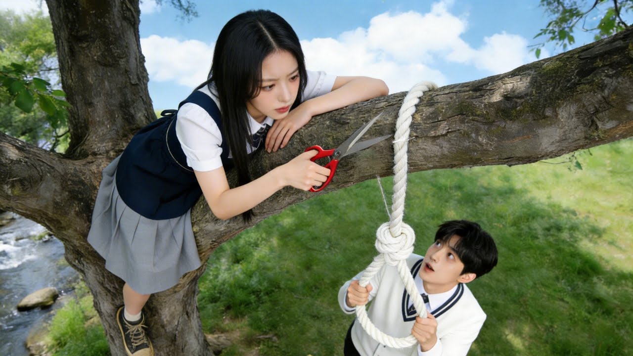 Ölümle burun buruna CEO ipte sallanıyor—Köylü kız ipi kesip hayatını kurtarıyor! Aşk başlıyor!