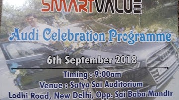 Annual Recognition Program 2017-18 | Audi A6 Car Celebration