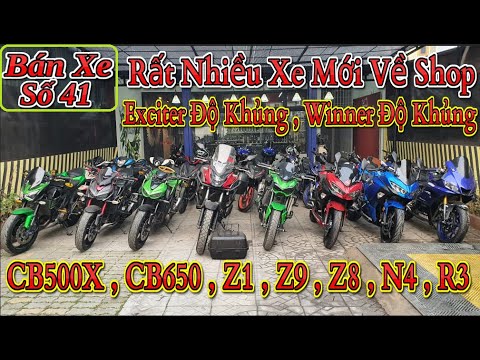 Video Bán Xe 41| CB500X , CB650 , Z1 , Z9 , Z8 , N4 , R3 ,... - youtube