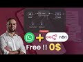 ربط الواتساب ب N8N مجانا بدون اشتراكات شهرية وشرح إنشاء بوت واتساب 