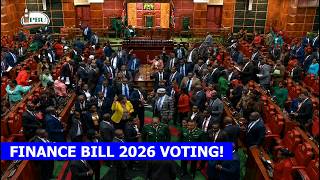 Fireworks as MPS Finally vote on Finance bill 2026 in Parliament!