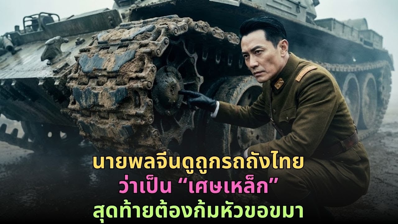 นายพลจีนดูถูก รถถังไทย ว่าเป็นเศษเหล็ก    แต่เมื่อพายุมาถึง เขาต้องก้มหัวขอขมา