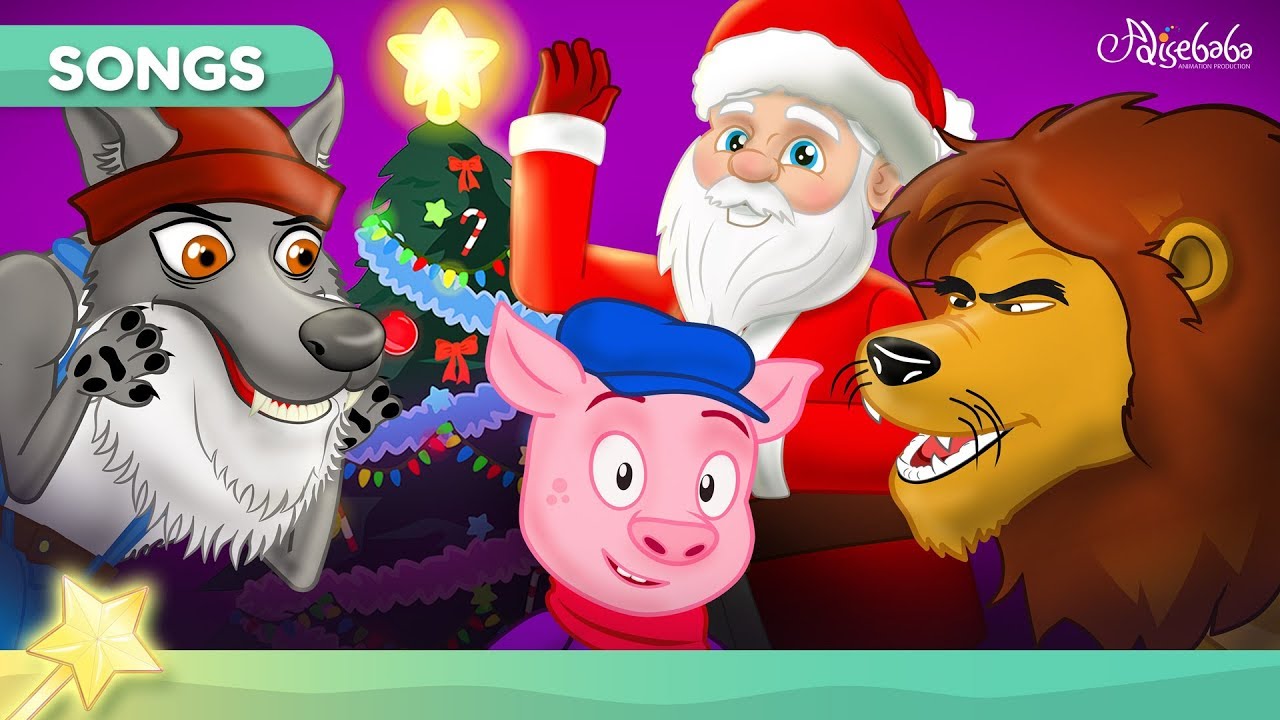 Jingle Bells with Fairy Animals Christmas Songs Christmas Carols