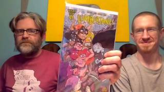 Comic hauling with my bud!