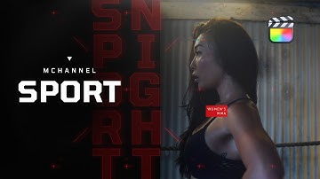 🎬 mChannel Sport for Final Cut Pro coming is around the corner 🏆