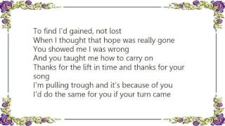 Diana Krall - I&#39;m Pulling Through Lyrics