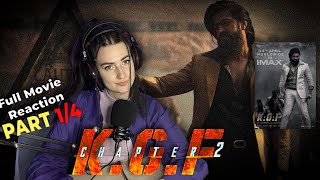 Russian Girl Reacts : KGF Chapter 2 | Full movie reaction Part 1/4