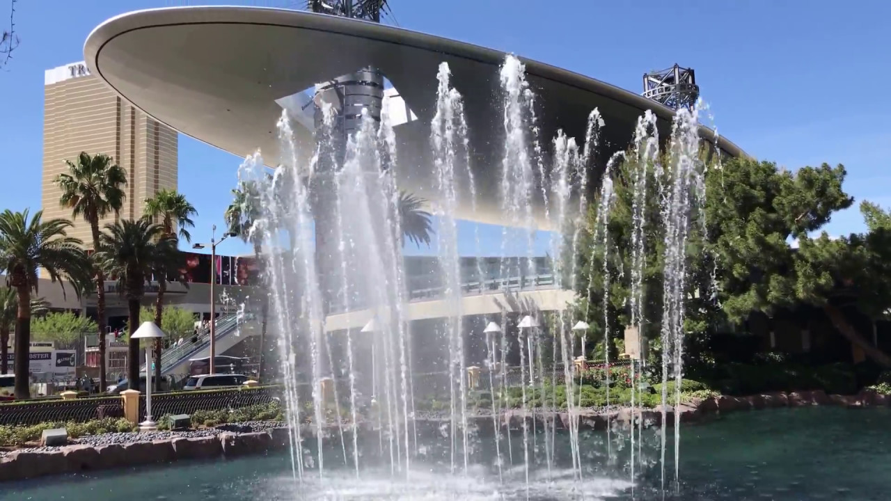Las Vegas Wynn fountain 4K