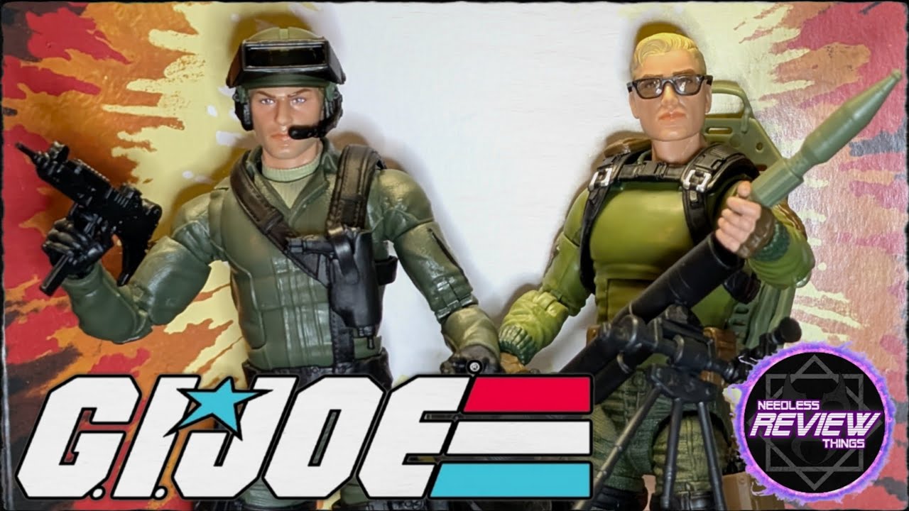 GI Joe Classified Series Steeler & Short-Fuze Action Figure Review
