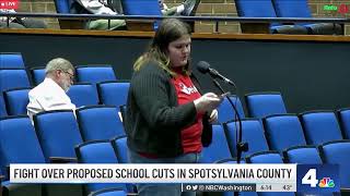 Spotsylvania Families Fight Proposed Budget Cuts | NBC4 Washington