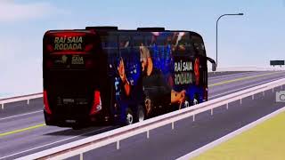 ônibus de Ray saia rodada 2023