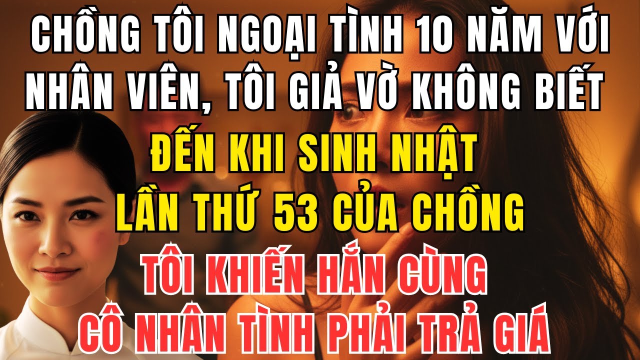 10 Năm Làm Vợ Câm Lặng – Ngày Sinh Nhật Chồng, Tôi Khiến Gã Và Tiểu Tam Mất Tất Cả