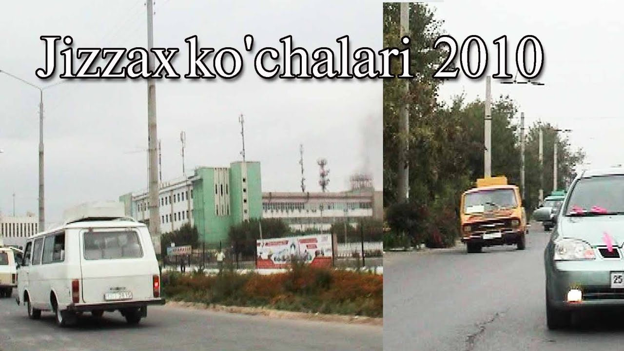 Jizzax shahri ko'chalari bo'ylab. bundan 11 yil avval .