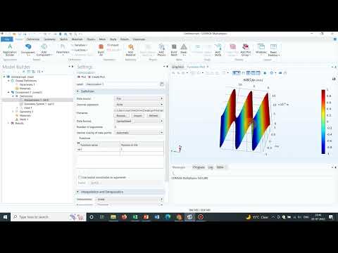 Use COMSOL as a Plotter #COMSOL #plotter #Graph #PioneerOfSuccess #NumericalData