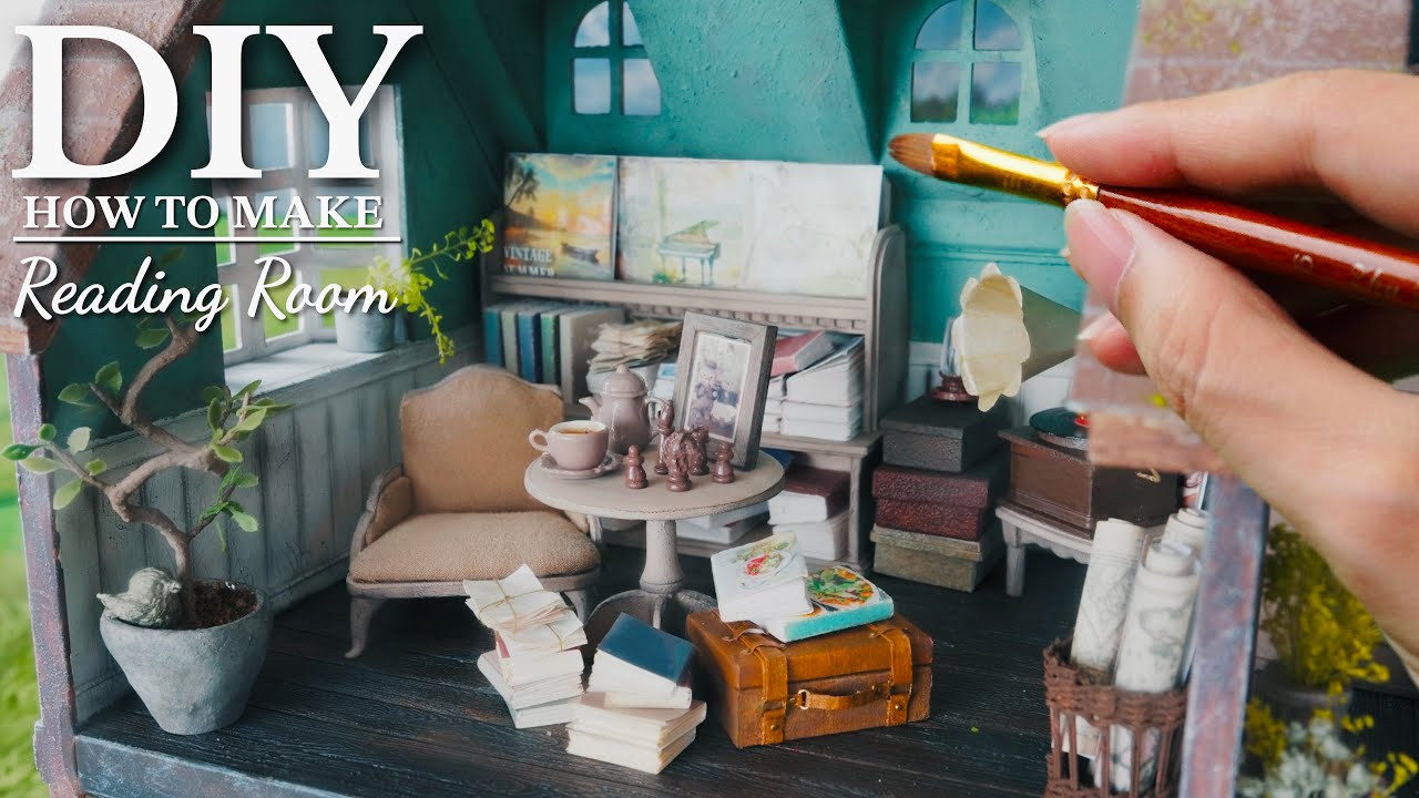 DIY📚シルバニアのお家をリペイント｜くまさん夫婦のお家#3｜The  courtyard restaurant from Sylvanian Families