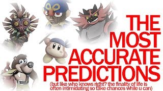 One User & Their SCARILY Accurate Smash Predictions  (& Some New Ones)