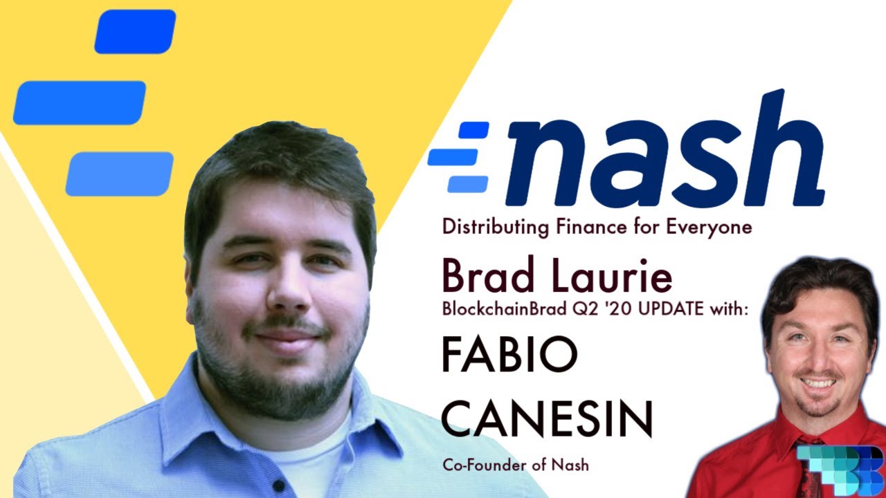 Nash | BlockchainBrad | THE Distributed FinTech Platform | DEX | Security  token | Crypto Pay Gateway