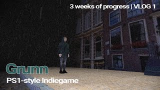 Dev Vlog #1 PS1-Style Survival Horror Indie Game | GRUNN