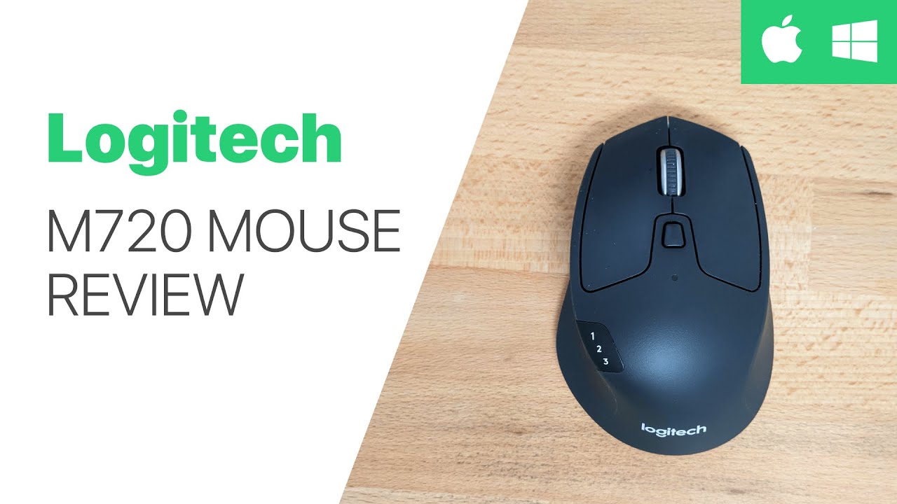 Logitech Triathlon M720 - Bluetooth Mouse Review 