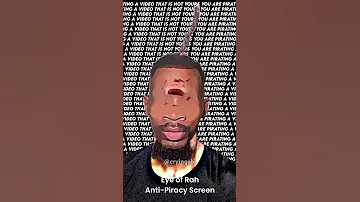 Eye Of Rah Anti Piracy Screen Meme 