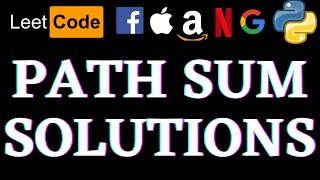 Path Sum | Leetcode Python Solution | Python