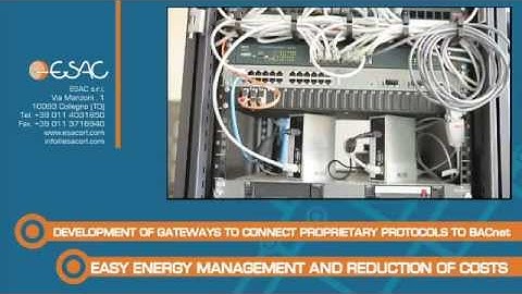 Esac | building automation systems with BACnet