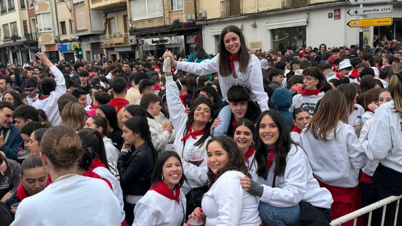 Chupinazo de las fiesta de invierno de Calahora