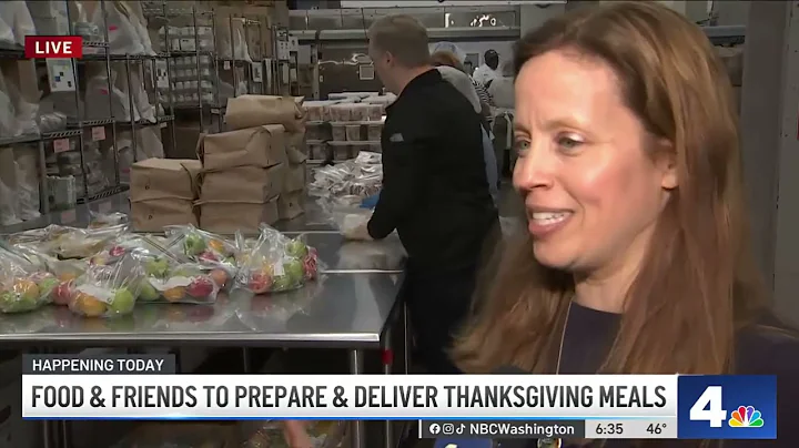Food & Friends to deliver over 4,000 Thanksgiving meals | NBC4 Washington