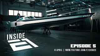 The final days of building the RaceBird, the world's first electric raceboat | INSIDE E1 EPISODE 5