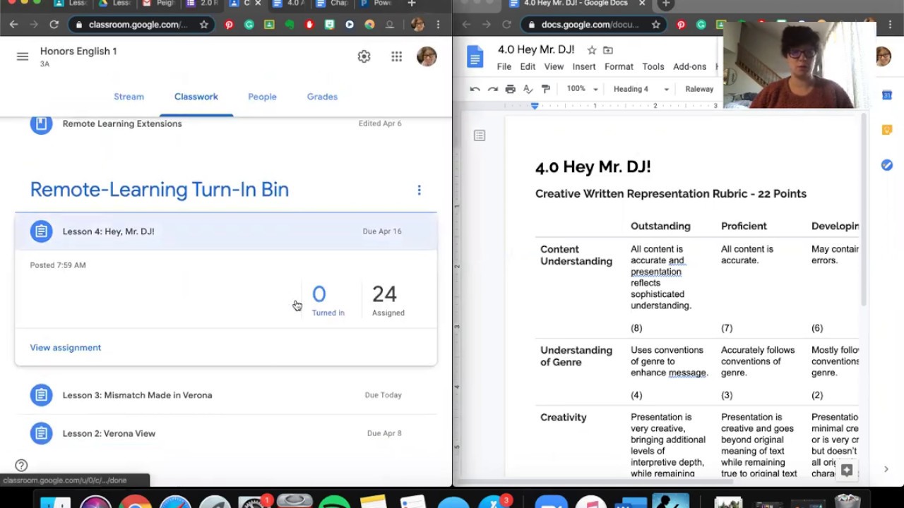 Adding Rubrics to Google Docs - YouTube
