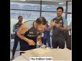 Virat Kohli Birthday Celebration in dressing room with Indian Cricket Team 2021