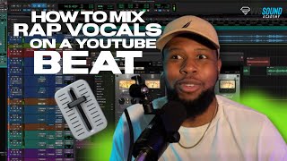 How to Mix Perfect Rap Vocals on a 2-Track Beat! Pro Tools Mixing Tutorial!