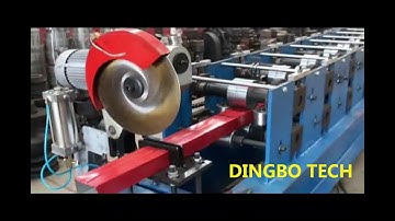 Rain Down Pipe Machine, Dingbo Downspout Roll Forming Machine