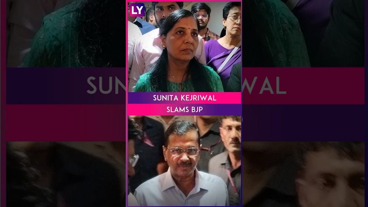 Sunita Kejriwal Slams BJP, Says Only Objective Is To Put Delhi CM In Jail During Lok Sabha Polls
