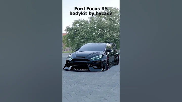 Ford Focus RS MK3 by hycade #ford #focus #widebody #focusrs #mk3