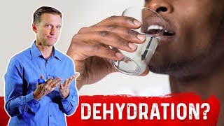 7 Signs You Are Not Drinking Enough Water Dr.berg On Dehydration Symptoms Water Retention