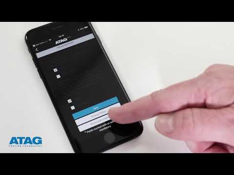 Setting up an ATAG ONE Zone user account