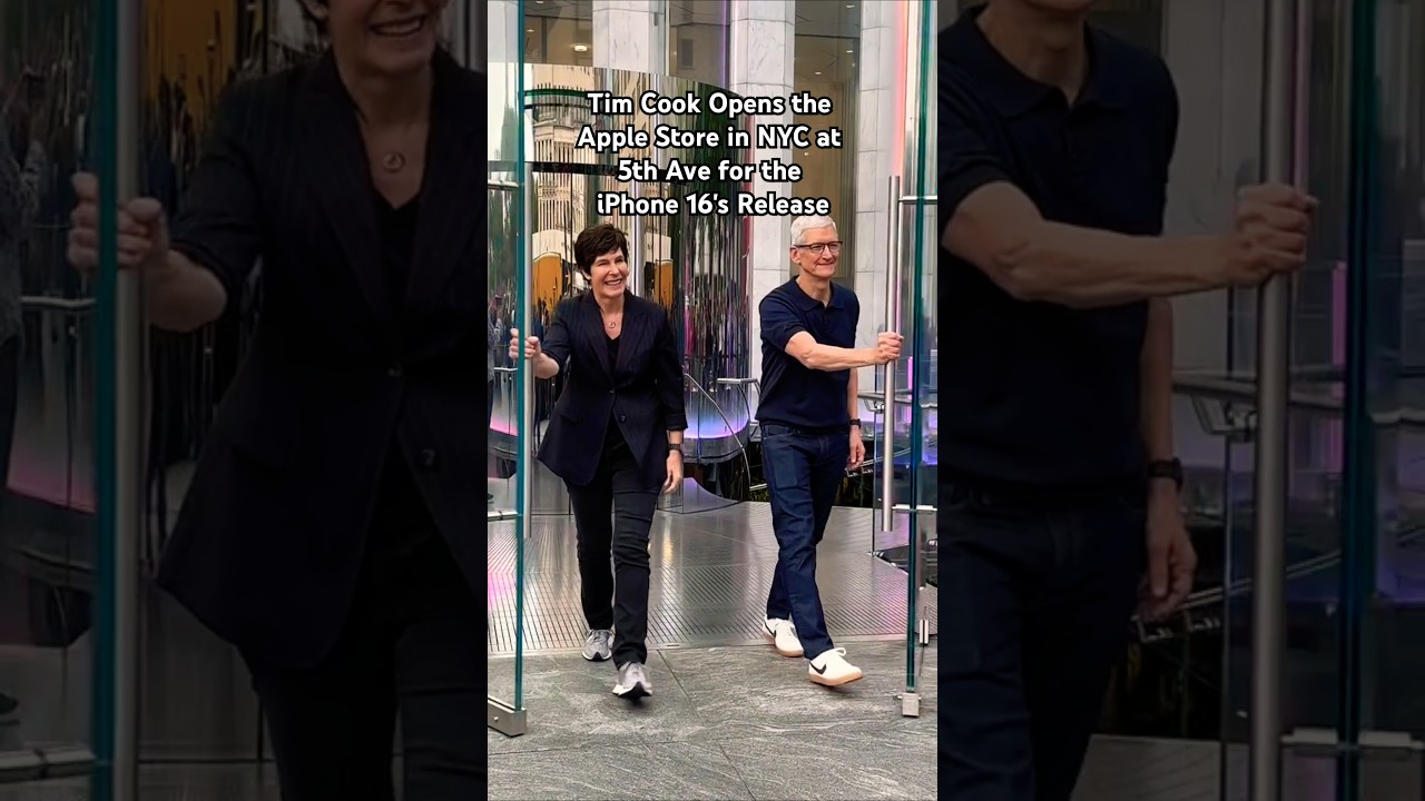 Happy iPhone 16 release day! #apple #timcook #iphone16