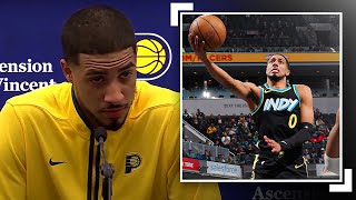 Tyrese Haliburton Sounds Off On Clutch 29-PT Double-Double Against The Bucks!