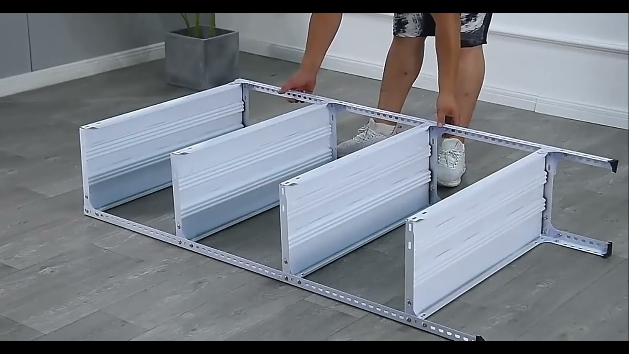 Slotted Angle Rack Installation Process