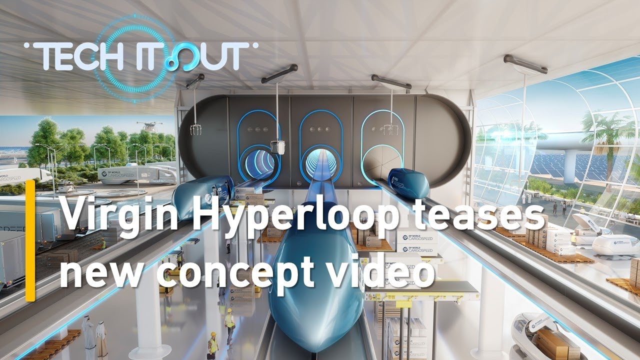 Virgin Hyperloop teases new concept video - YouTube