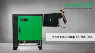 ARAGON, ABB, Fanuc, KUKA Roboter, Kabelaufroller für Roboterpanel